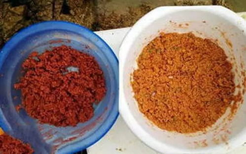 芝麻油渣钓鱼饵料的使用方法