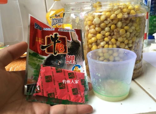现场制作钓鱼饵料的详细教程