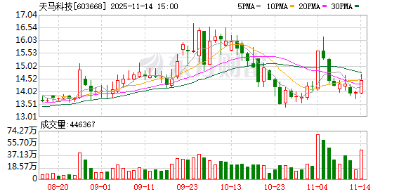 天马科技：多举措促进公司内在价值与市场价值共同成长