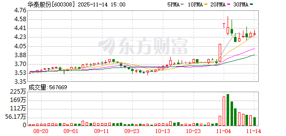 华泰股份：公司已制定估值提升计划